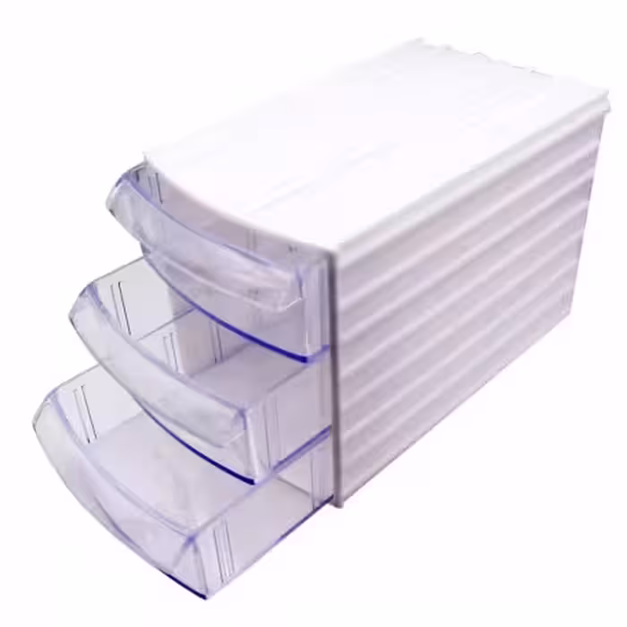 جعبه قطعات کشویی سه طبقه 190x110x130mm