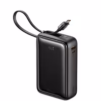 پاوربانک 20000 یو‌اس‌بی و تایپ‌سی 65 وات مک دودو MC-6370 با کابل متصل