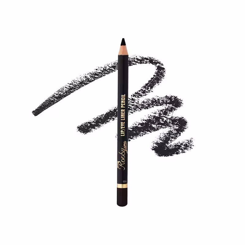 مداد چشم مشکی بدنه چوبی شماره 01 روبی سیما - Rooby Sima