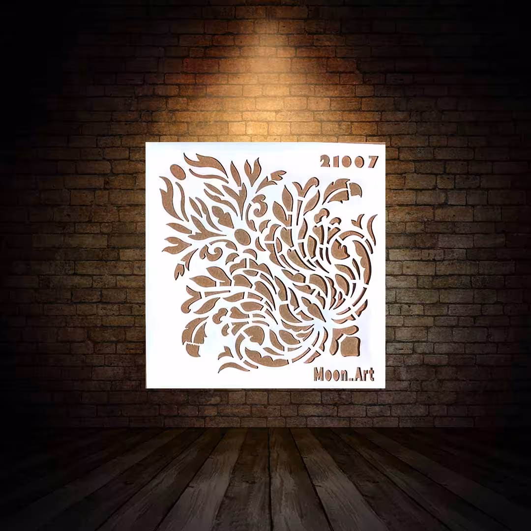 شابلون استنسیل  ابعاد 15*15 کد 21007