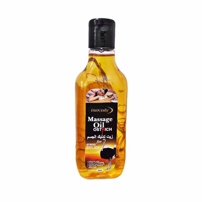 روغن ماساژ شترمرغ مکس لیدی _حجم 100 میلی لیتر