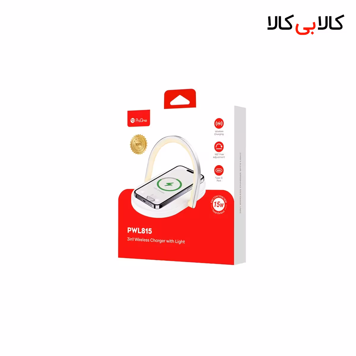 شارژر بی سیم پرووان مدل PWL815