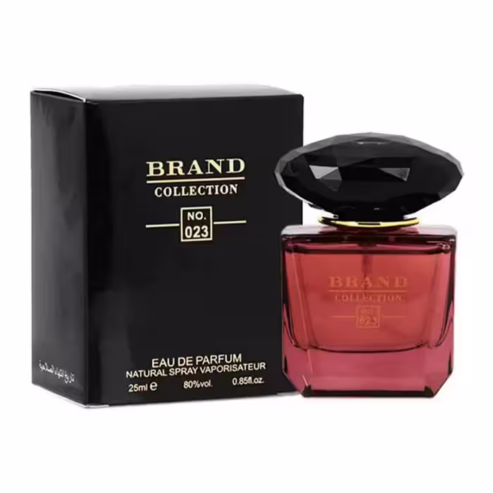 ادکلن زنانه برند کالکشن کد 023 رایحه ورساچه کریستال نویر (Versace Crystal Noir) حجم 25 میل - Brand collection