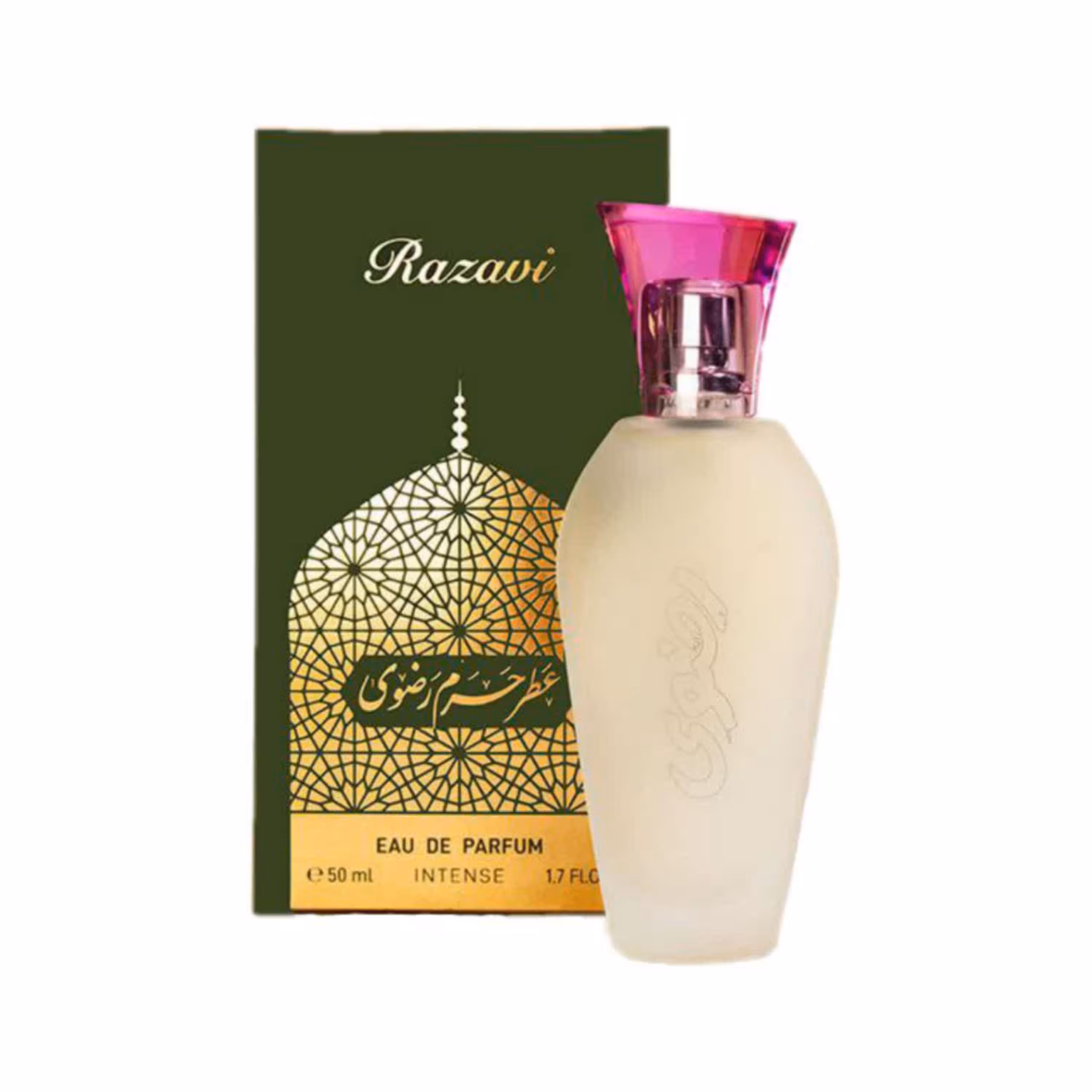 101184-عطر رضوی حرم زنانه-50میلی لیتر با بسته بندی شرکتی و اورجینال