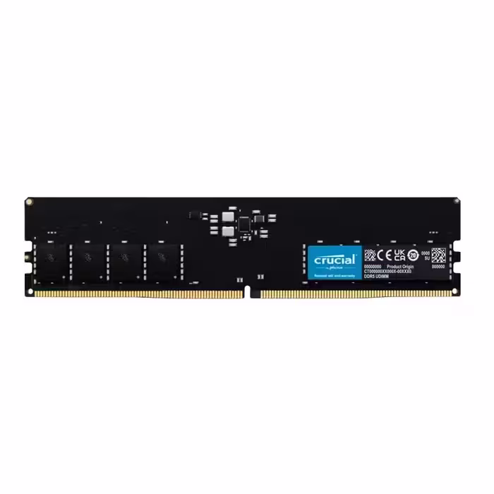 رم دسکتاپ DDR5 تک کاناله 5600 مگاهرتز Crucial ظرفیت 8 گیگابایت