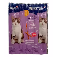 تشویقی مدادی گربه وینستون مرغ و اردک (10 عددی)