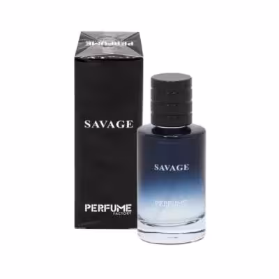 عطر کوچک مردانه پرفیوم فکتوری FACTORY رایحه دیور ساواج SAVAGE حجم 30 میلی لیتر