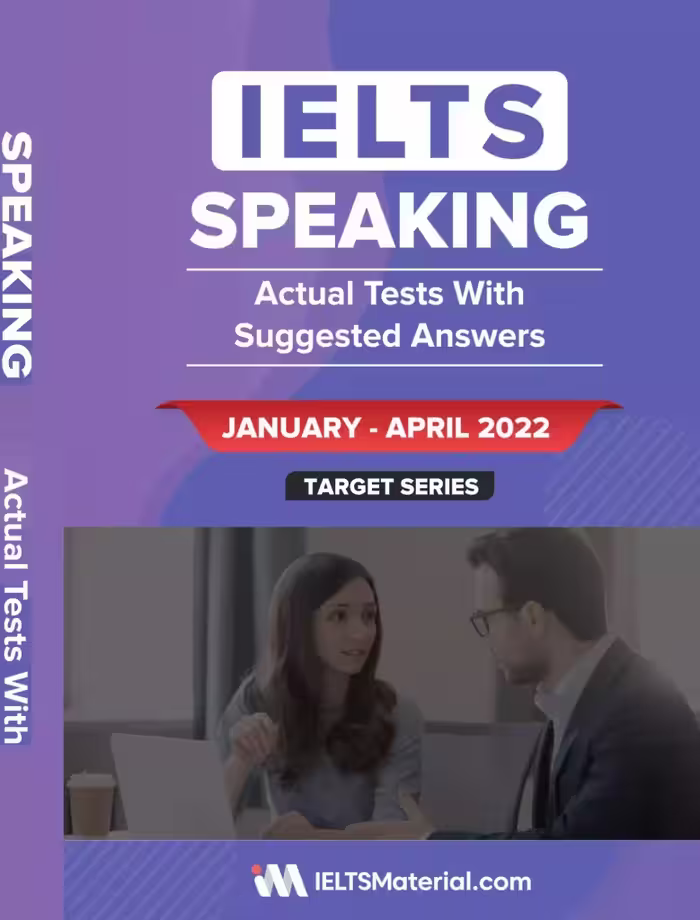 کتاب ایلتس اسپیکینگ اکچوال تست | کتاب انگلیسی IELTS Speaking Actual Tests with Answers (JANUARY – APRIL 2022)
