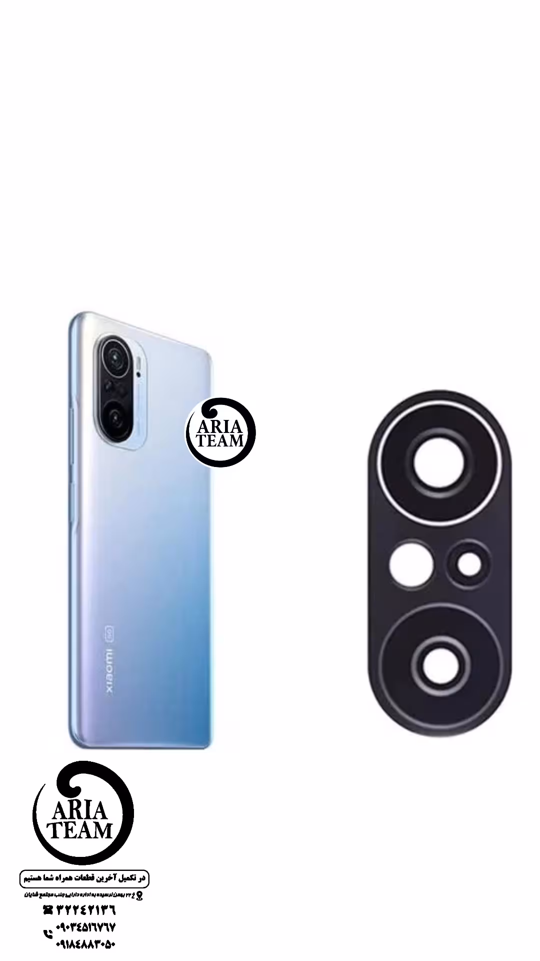 شیشه لنز دوربین شیائومی mi 11 i