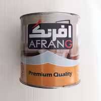 رنگ روغنی مشکی مات افرنگ 1 کیلویی