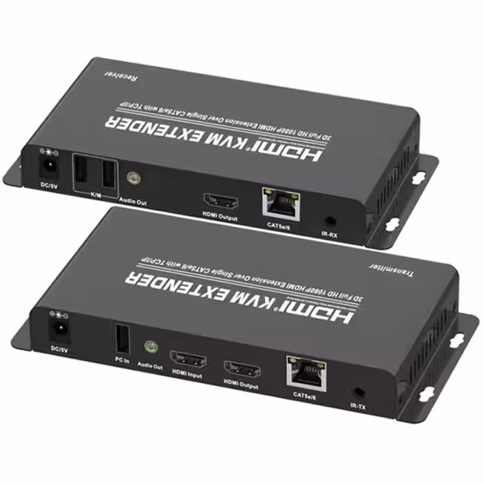 توسعه دهنده HDMI TCP/IP روی کابل شبکه 200 متر تی سی تراست مدل TC-KEX-200P