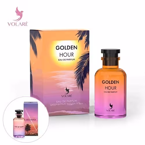 عطر ادکلن لویی ویتون سیتی اف استارز ولار (گلدن اوور) | Louis Vuitton City Of Stars (Golden Hour Volare) حجم 100 میل(شرکتی)