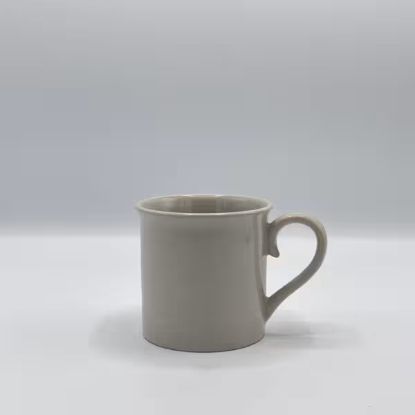 ماگ سرامیکی - تک رنگ کرم