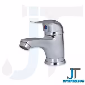 شیر اهرمی روشویی کروم کارتریج 40 استاندارد جلگه