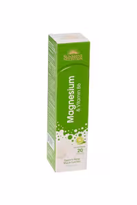 قرص جوشان منیزیم و ویتامین ب 6 Sunshine Nutrition - بسته 20 عددی
