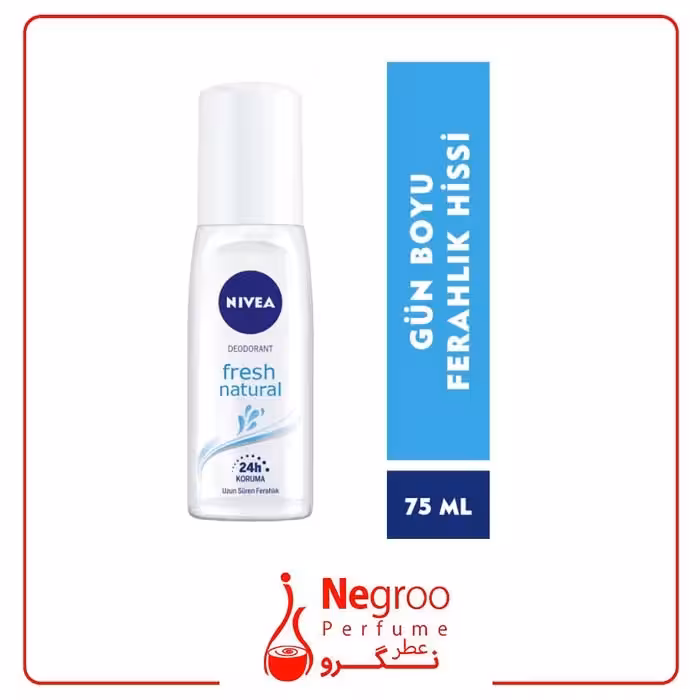 اسپری پمپ طبیعی تازه اسپری دئودورانت زنانه