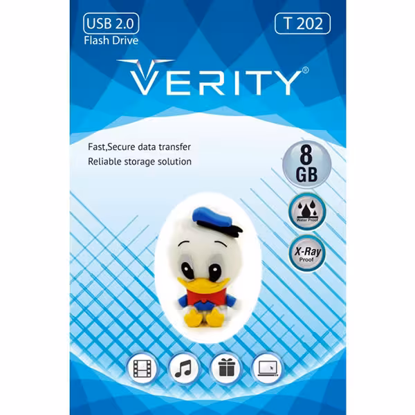فلش مموری عروسکی وریتی مدل VERITY T206 ظرفیت 16 گیگابایت - فروشگاه اینترنتی پروتاچ