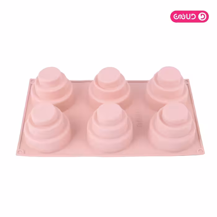 قالب سیلیکون ویژه استوانه 3 طبقه 6 خانه