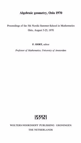 خرید و دانلود نسخه کامل کتاب Algebraic geometry, Oslo 1970; proceedings