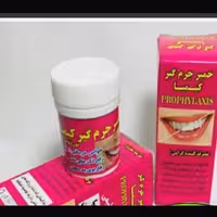 خمیر جرمگیر و سفید کننده ی دندان اصل 