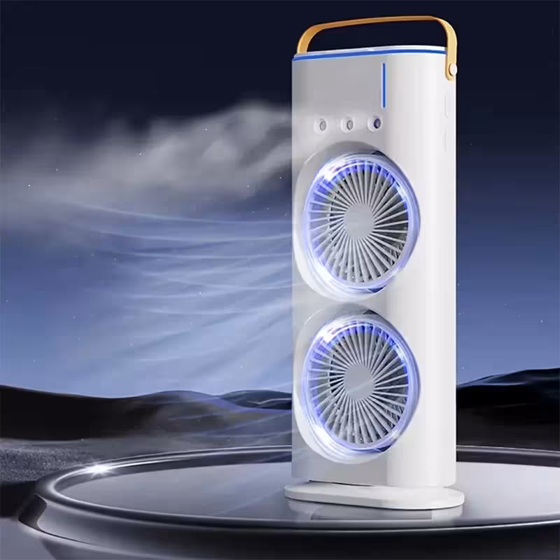پنکه مه‌پاش دوقلو شارژی مدل Double‑Ended Spray Fan