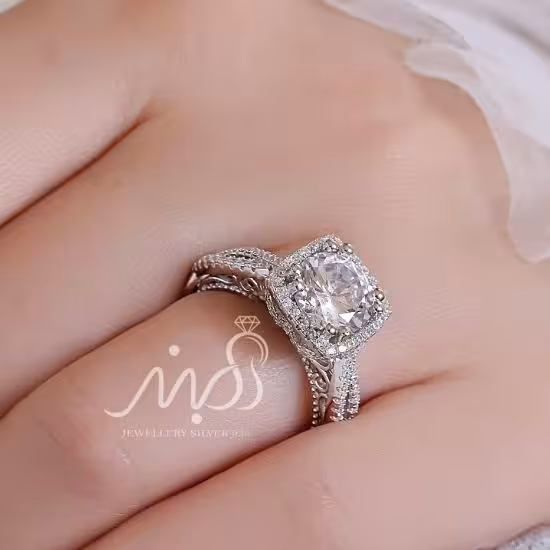 💍انگشتر لوکس جواهری (R_1033) ‌‌‌