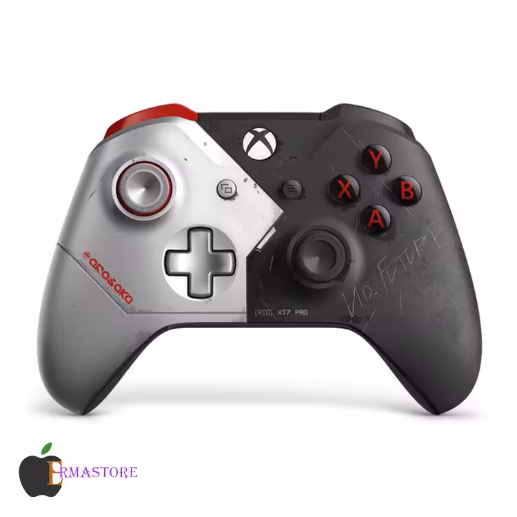 خرید کنترلر Xbox One - طرح ویژه بازی Cyberpunk 2077 نسخه محدود