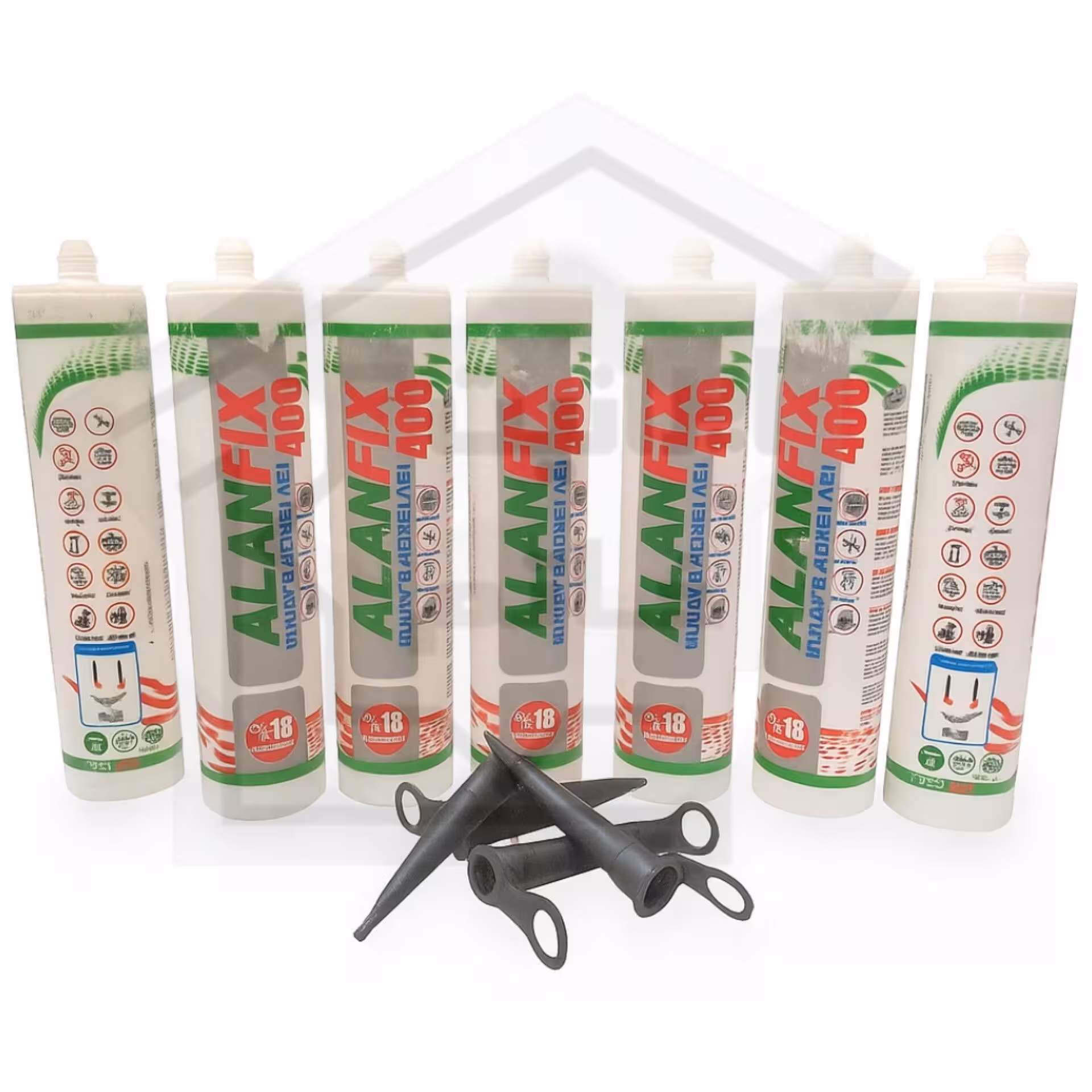 چسب سیلیکون ماستیک 18% رنگی440 میل ( کارتن 24 تایی )