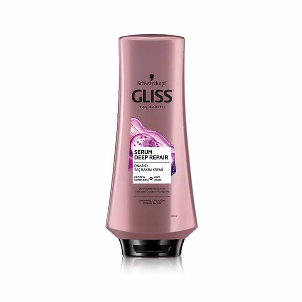 نرم کننده مو مدلDeep Repair مناسب موهای آسیب دیده حجم360میل گلیس-GLISS
