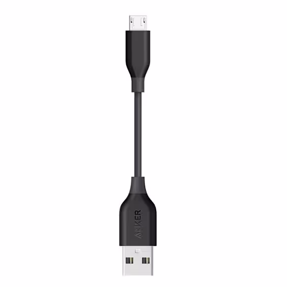 کابل Micro USB انکر مدل A8135 PowerLine با طول 11 سانتی متر