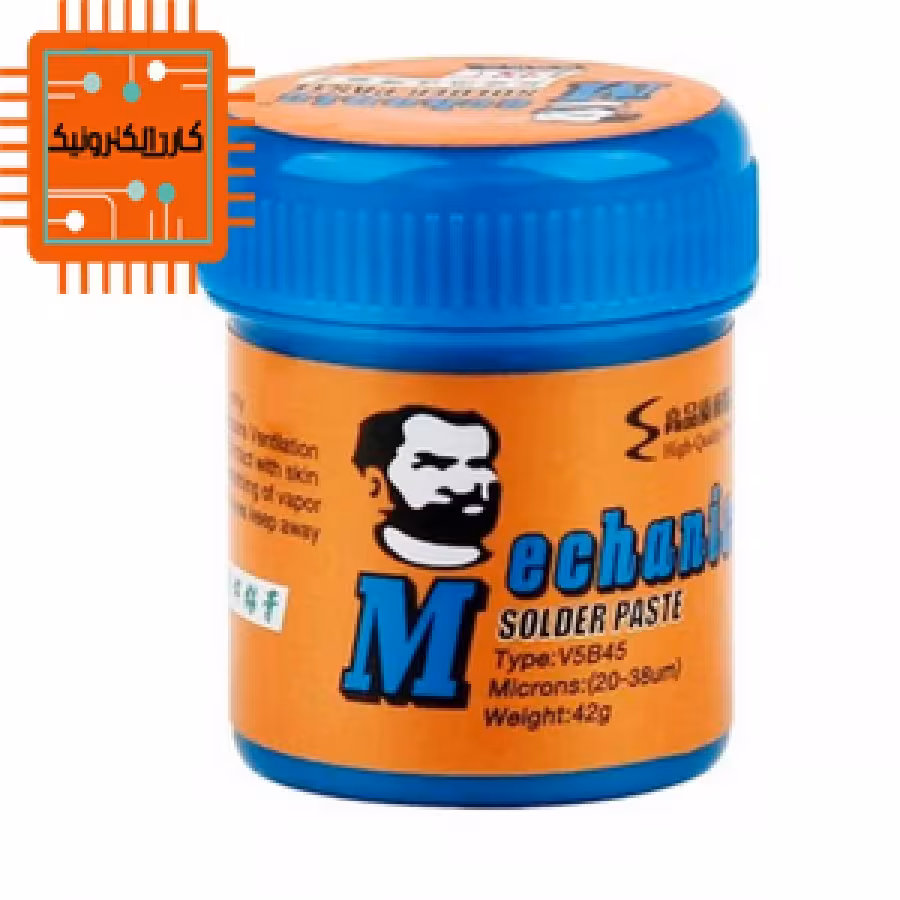 خمیر قلع مکانیک V5B45 دمای ذوب (°138C) 60 گرمی