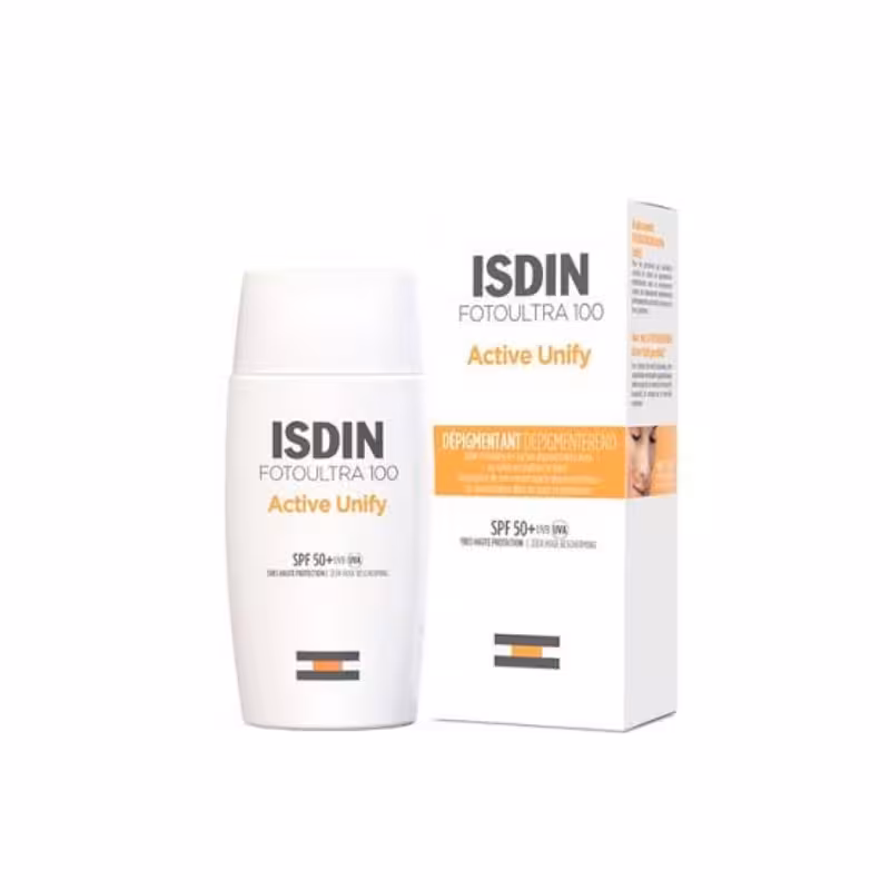 کرم ضدآفتاب بدون رنگ SPF50، مدل FOTOULTRA 100 ACTIVE UNIFY حجم 50 میل