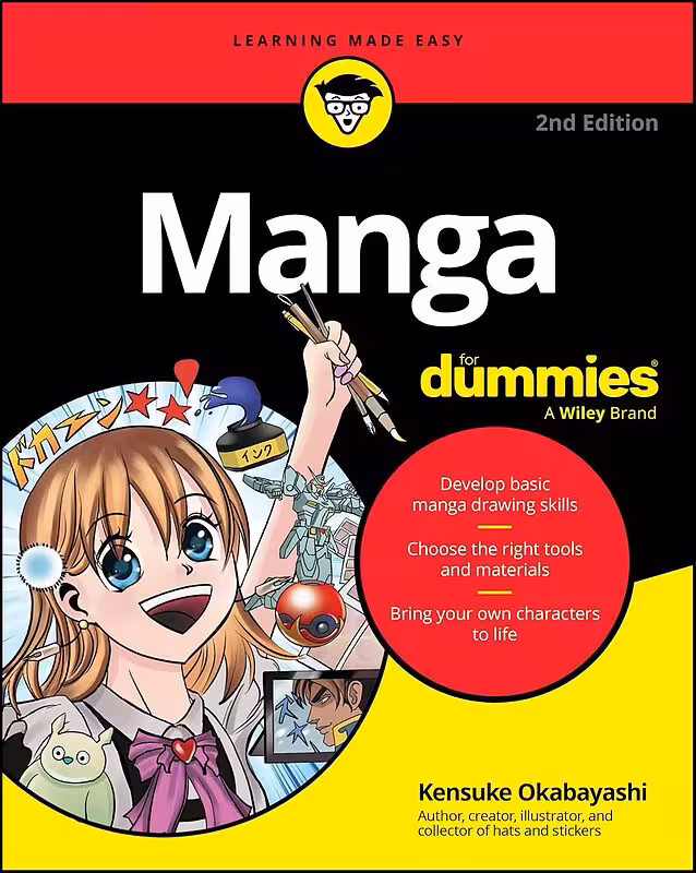 ویرایش جدید کتاب مانگا فور دامیز Manga For Dummies
