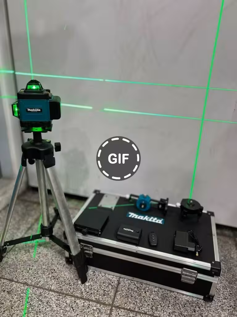 تراز لیزری چهار خط پایه دار طرح ماکیتا