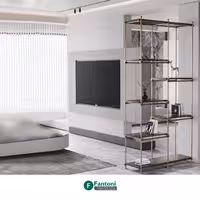 شلف دکوراتیو مدل PERSIAN رنگ شامپاینی فانتونی P360