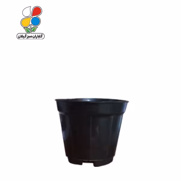 گلدان کشاورزی ظرفیت 8 سانتی متری مشکی