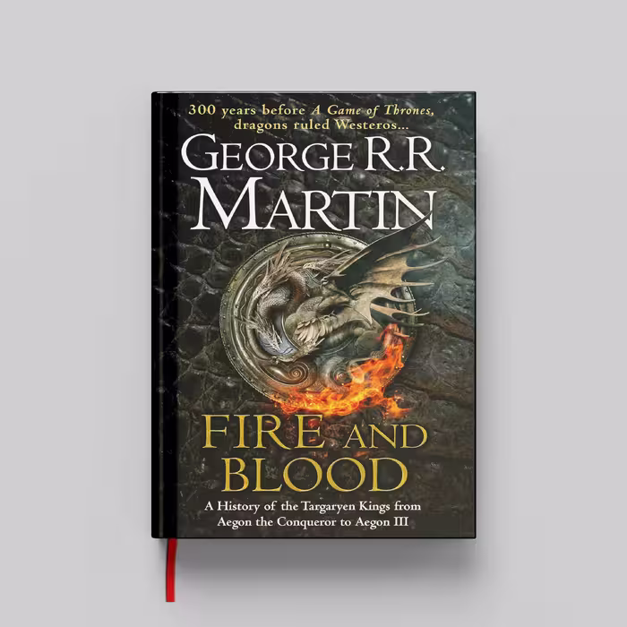 کتاب Fire & Blood جلد سخت (HARDCOVER)