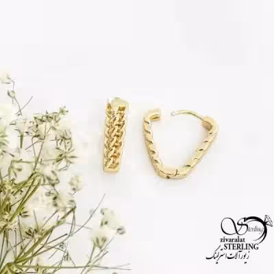 گوشواره کلیپسی کارتیر برند ژوپینگ کد 19750