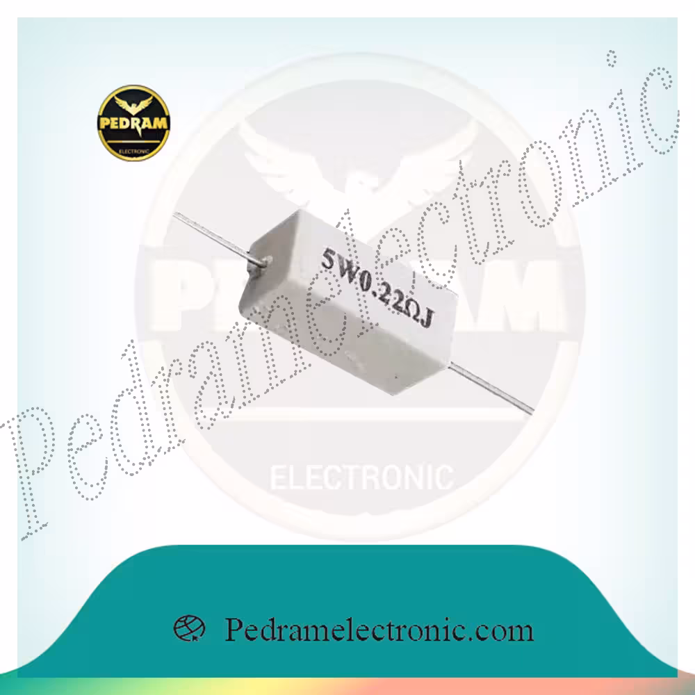 مقاومتRES 0.22R 5W