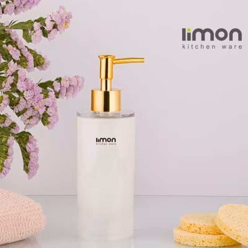 جا مایعی استوانه ای تک لیمون (رنگ طوسی کُرم)