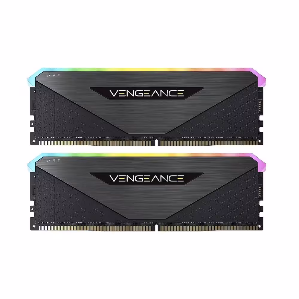 رم دسکتاپ DDR4 دو کاناله 4600 مگاهرتز کورسیر مدل VENGEANCE RT RGB ظرفیت 32 گیگابایت