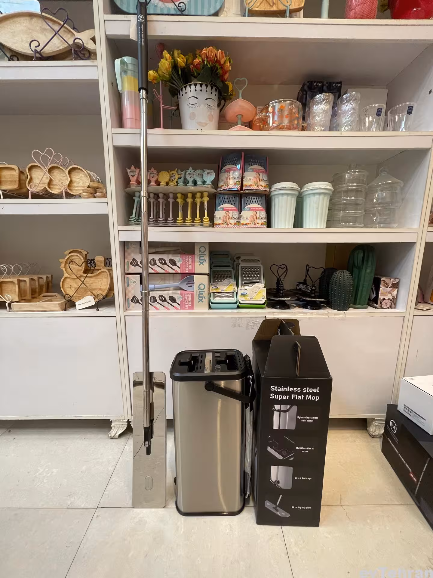 تی استیل اروپایی نقره‌ای WS مدل SS30-با 2 عدد پد اولترا فایبر