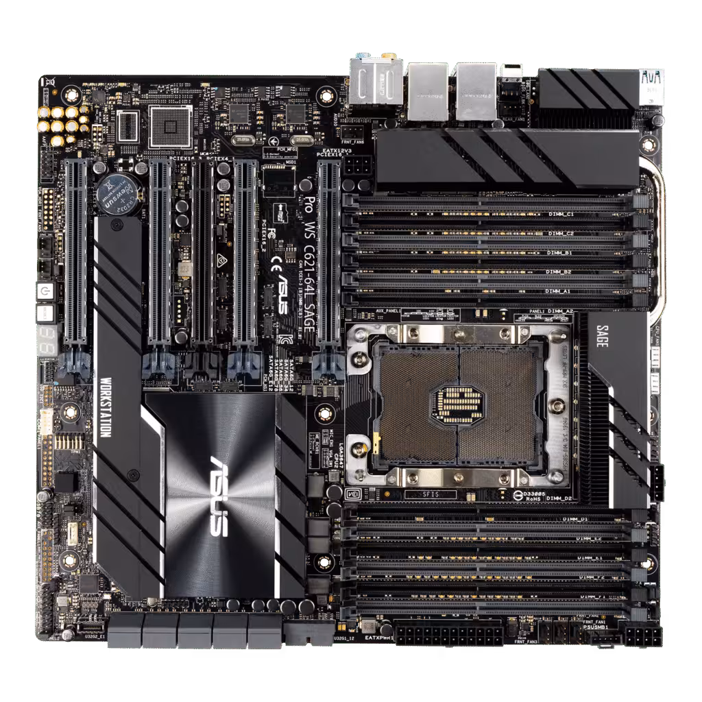 مادربرد Asus مدل sage c621