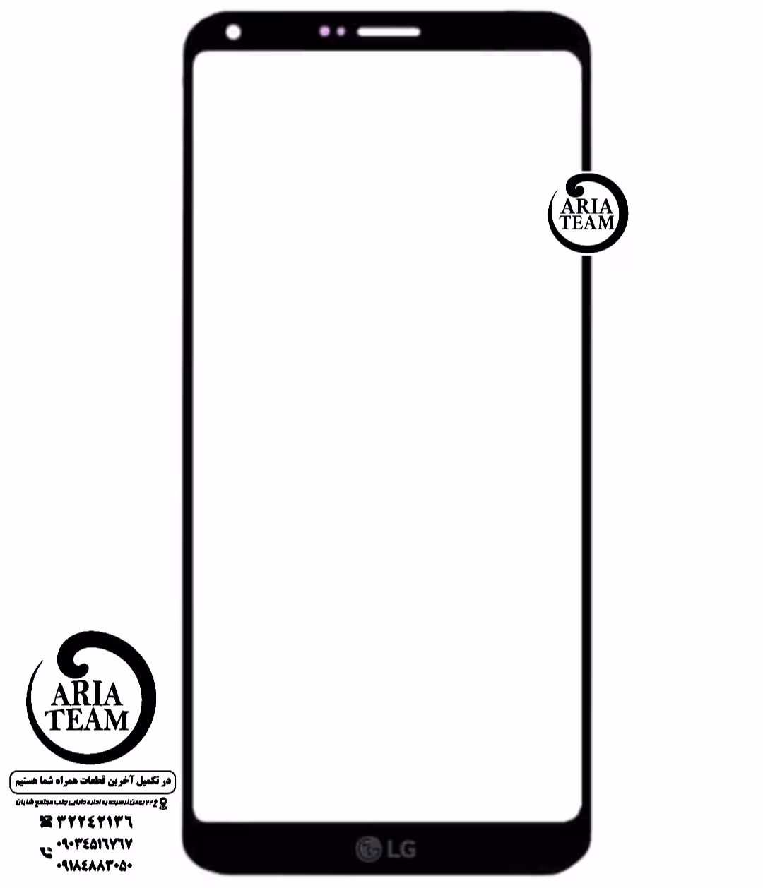 گلس فنی ال جی G6