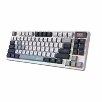 کیبورد مخصوص بازی ام اس آی مدل FORGE GK600 TKL SKY