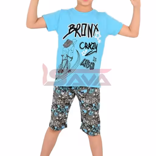 ست تیشرت شلوارک پسرانه ترک