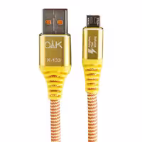 کابل تبدیل microUSB اوآک مدل K-133 طول 1 متر