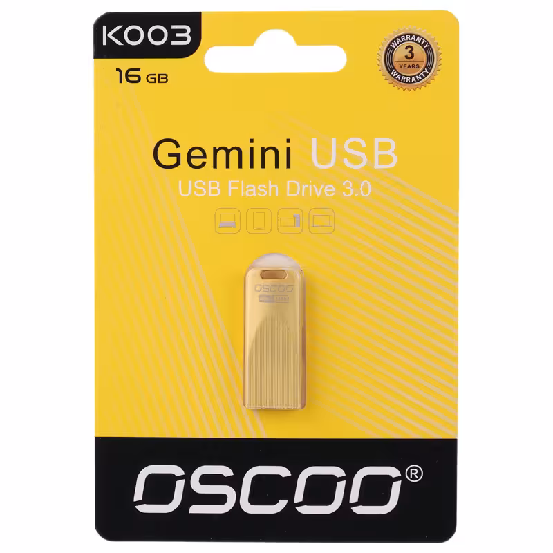 فلش 16 گیگ اوسکو Oscoo Gemini K003 USB3.0