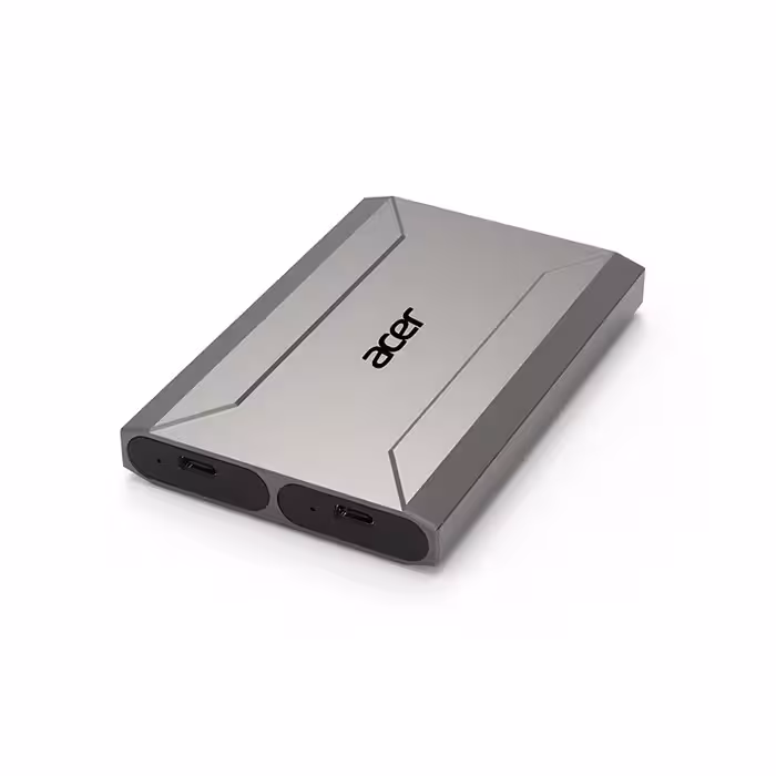 باکس هارد M.2 NVMe SSD Type-C دو محفظه ای ایسر اورجینال مدل ODK3N0