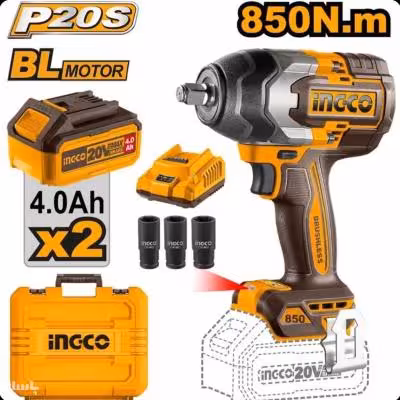 بکس شارژی 20 ولت اینکو مدل CIWLI20851